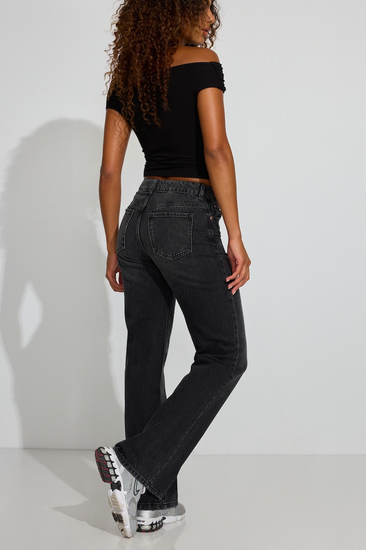 '90s Straight Jean Black - Image 3