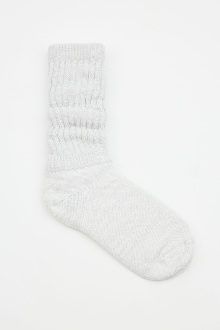 Scrunch Cloud Sock Gray - Image 2