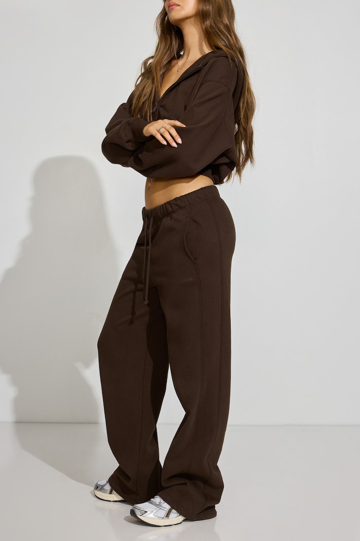 UltraFleece Straight Leg Sweatpants Brown - Image 2