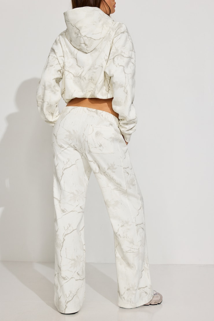 UltraFleece Straight Leg Sweatpants White - Image 3