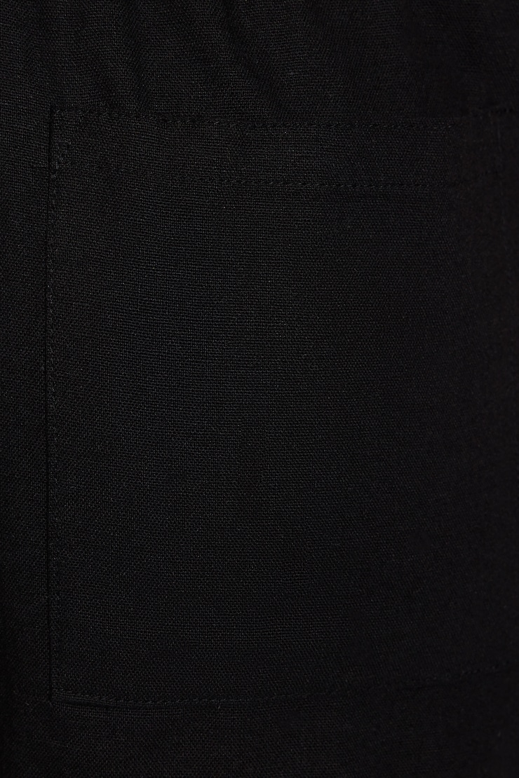Lina Linen Shorts Black - Image 5
