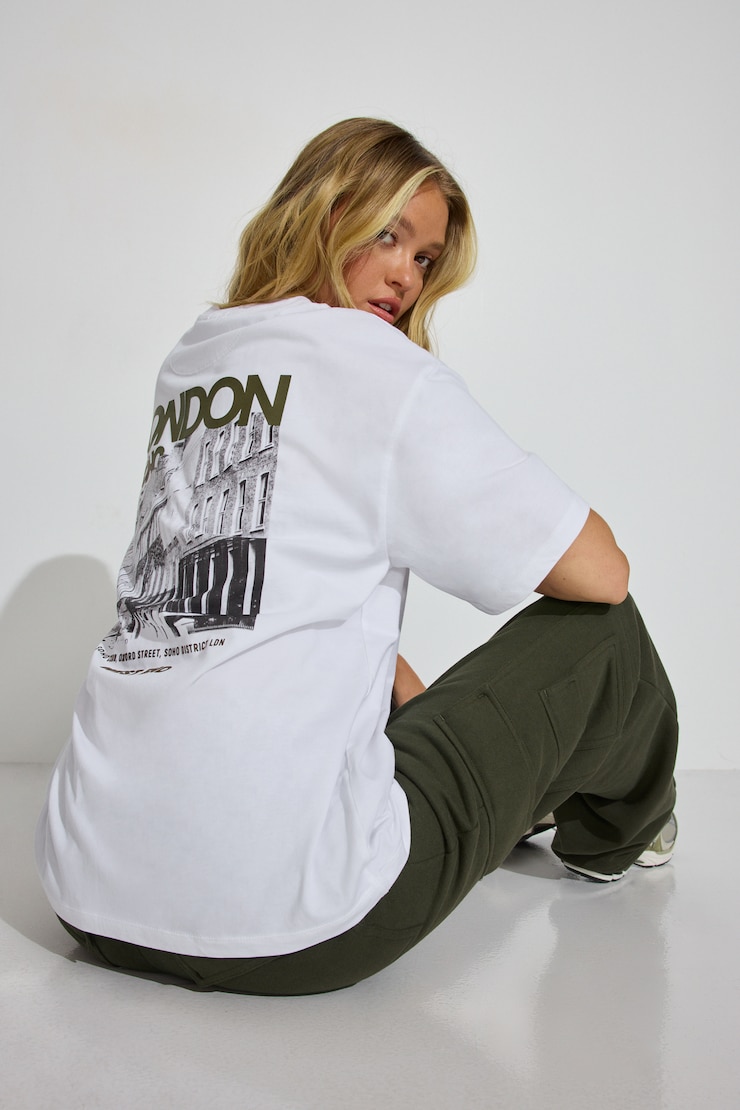 Oversized Boyfriend Tee White