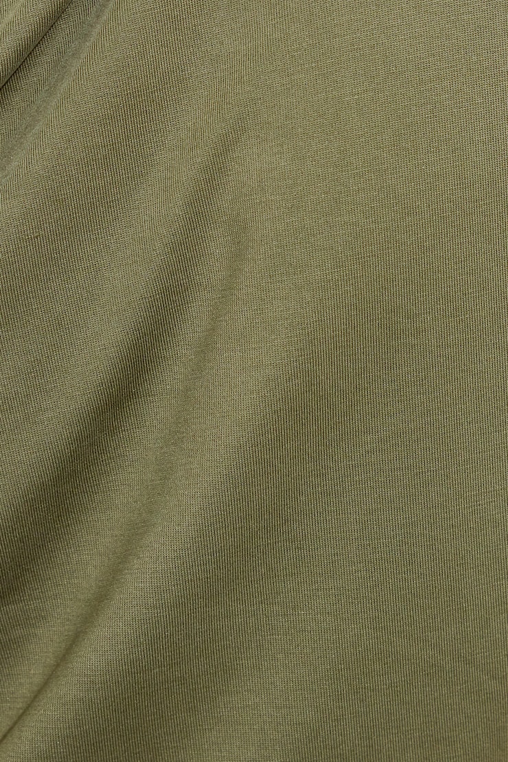 Off Shoulder Band Top Green - Image 4