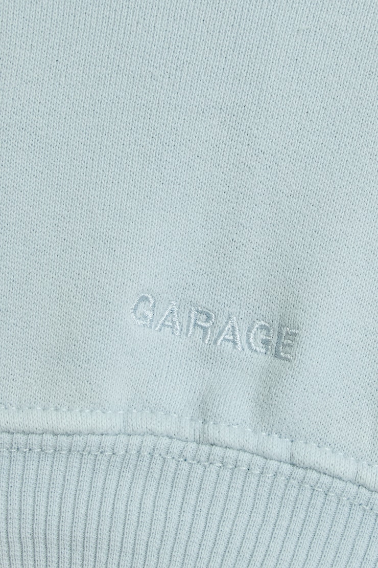 SoftTerry Oversized Zip-Up Hoodie Blue - Image 6