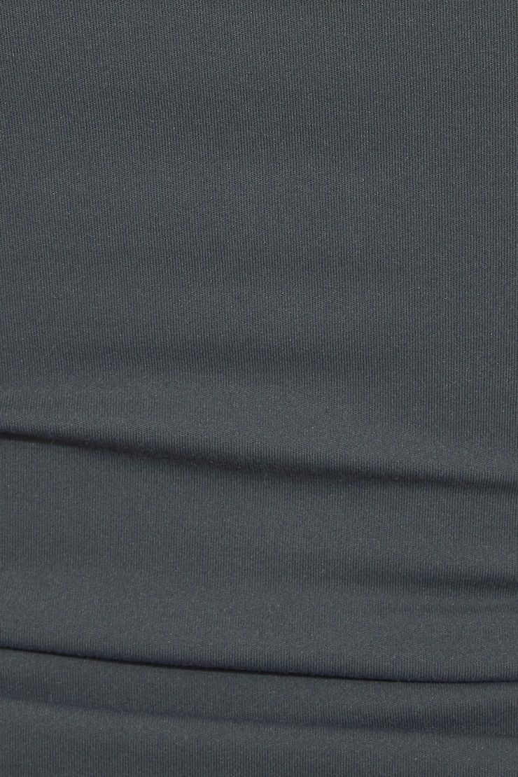 Sleek Deep V-Neck Cami Top Gray - Image 4