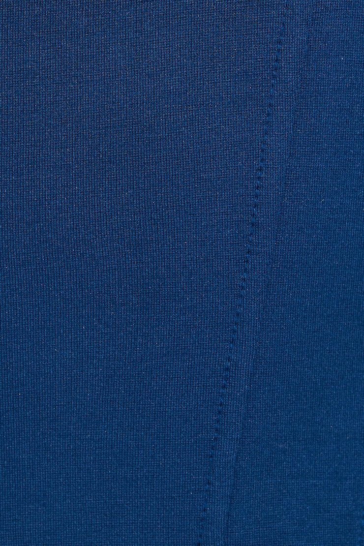 Seamed Ponte Bustier Top Navy - Image 4