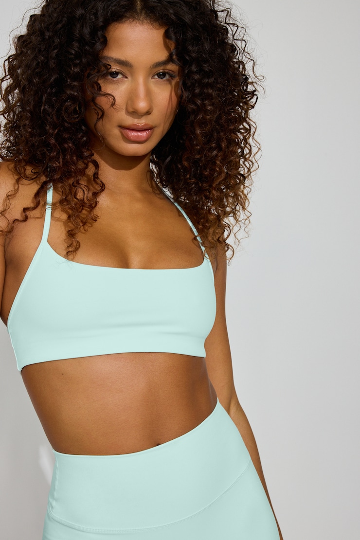 SoftActive Y-Back Bra Blue
